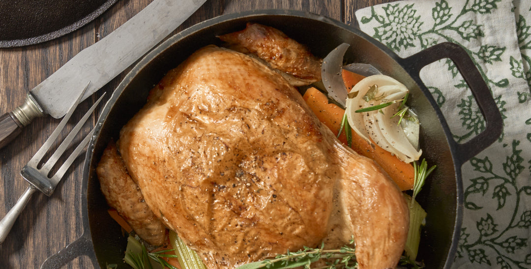 Kettle Chicken & Vegetables au Jus